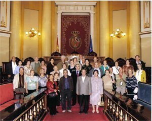Viatge a Madrid al Senat. Any 2008